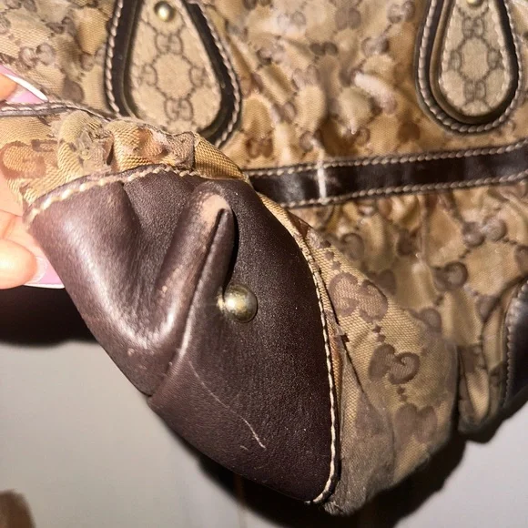 Cute GG Crystal Gucci Hobo bag - Picture 4 of 9